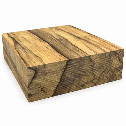 8"x8"x2" KD Black Limba Square Wood Turning Blank