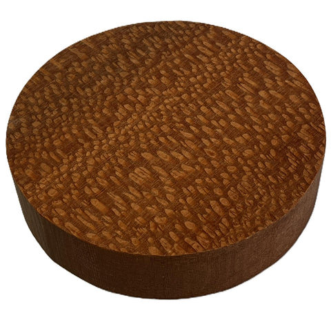 10"x2" KD Brazilian Lacewood Wood Platter Turning Blank