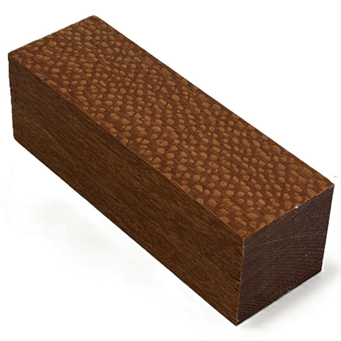 2"x2"x6" KD Brazilian Lacewood Wood Spindle Turning Blank