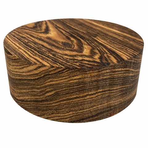 9"x2" KD Bocote Wood Platter Turning Blank