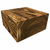 5"x5"x2" KD Bocote Square Wood Bowl Turning Blank