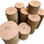 Brazilian lacewood turning blanks with natural wood grain