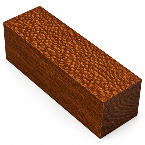 2"x2"x12" KD Brazilian Lacewood Wood Spindle Turning Blank