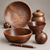 5"x4" KD Black Walnut Wood Bowl Turning Blank