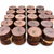 C Grade Morado round bowl turning blank stacks