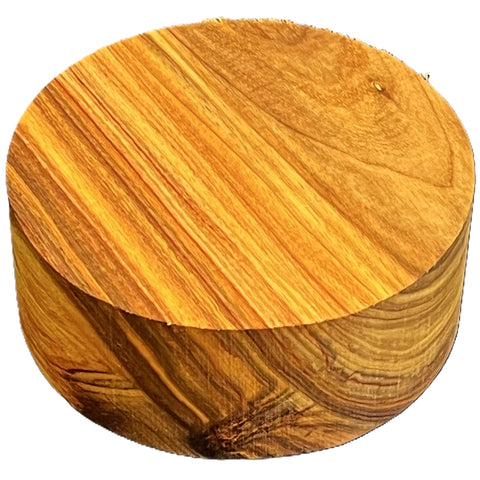 7"x2" KD Canarywood Wood Platter Turning Blank