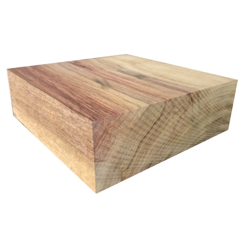 4"x4"x2" KD Canarywood Wood Square Turning Blank