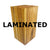 6"x6"x12" KD Canarywood 3 PIECE LAMINATED Wood Vessel Vase Urn Turning Blank