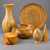 4"x2" KD Canarywood Wood Bowl Turning Blank