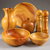 7/8"x4"x24" KD Canarywood Lumber Wood Board