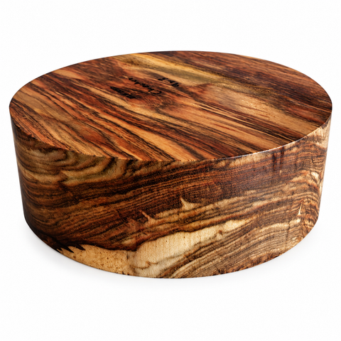 9"x2" KD Chechen Wood Platter Turning Blank