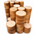 Cherry wood turning blank stacks