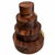 2.5"x2.5"x6" KD Morado C Grade Defects Wood Spindle Turning Blank