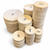 Curly Hard Maple round bowl blank stacks
