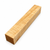 3"x3"x12" KD Curly Hard Maple Wood Spindle Turning Blank