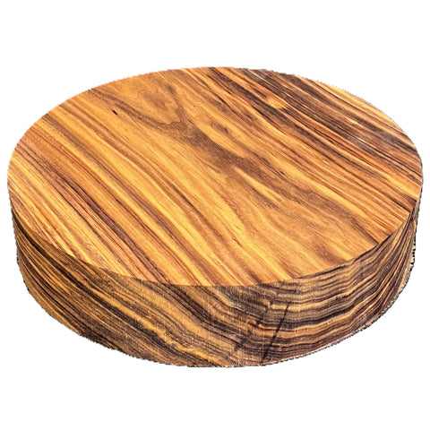 9"x2" KD Curupau Wood Platter Turning Blank