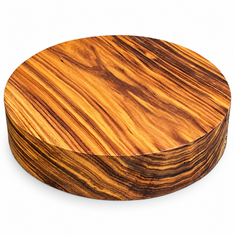 13"x2" KD Curupau Wood Platter Turning Blank