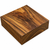 7"x7"x2" KD Curupau Square Wood Bowl Turning Blank
