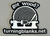 4" Die Cut Black Sticker got wood?