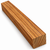 2"x2"x18" KD Ebiara Wood Spindle Turning Blank