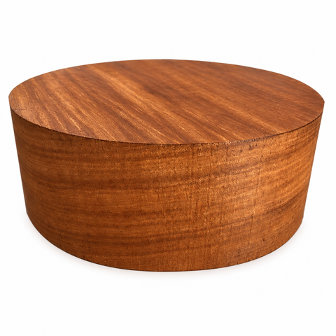 12"x2" KD Etimoe Wood Platter Turning Blank