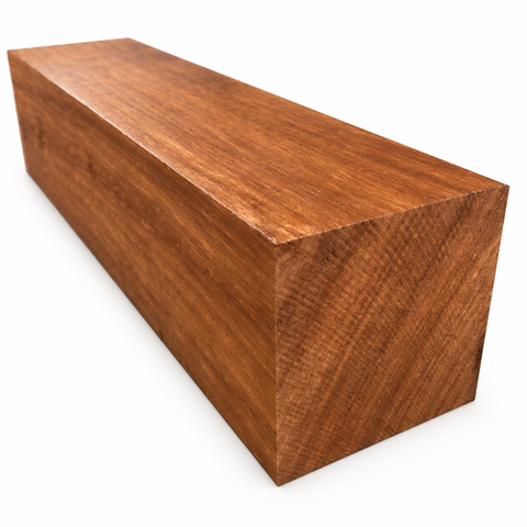 2"x2"x18" KD Etimoe Wood Spindle Turning Blank