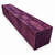 2"x2"x6" KD Figured Purpleheart Wood Spindle Turning Blank