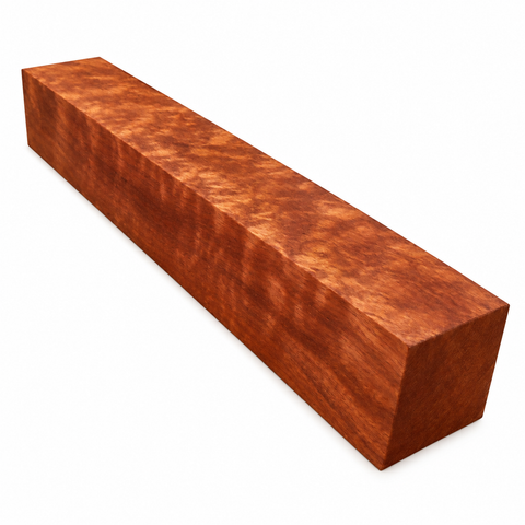 1.5"x1.5"x12" KD Figured Sapele Wood Spindle Turning Blank