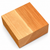 Pack of 12) 4"x4"x2" KD Fireland Cherry Square Wood Bowl Turning Blank