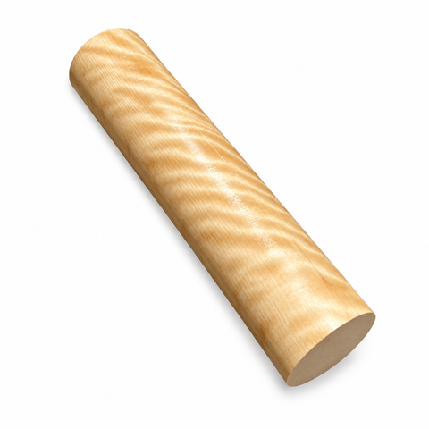 2.75"x12" KD Flame Birch Wood Dowel Turning Blank