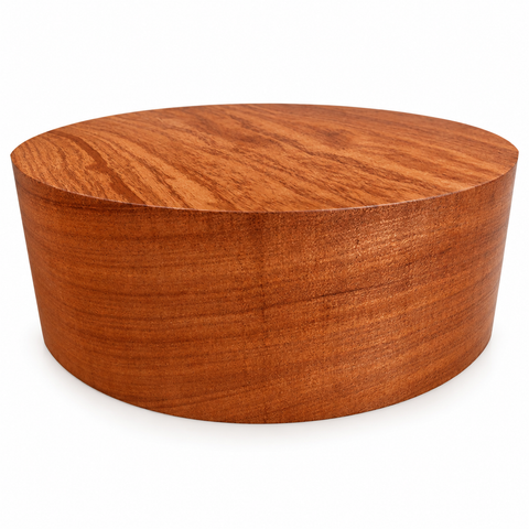 7"x2" KD Genuine Mahogany Wood Platter Turning Blank
