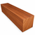 2"x2"x6" KD Genuine Mahogany Wood Spindle Turning Blank
