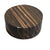 5"x2" Kiln Dried Macassar Ebony Wood Bowl Turning Blank