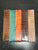 Pack of 5) 7/8 x 7/8 x 5 Random Color Stabilized and Dyed Curly Soft Maple Wood Pen Turning Blank