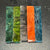 Pack of 5) 7/8 x 7/8 x 5 Random Color Stabilized and Dyed Maple Burl Wood Pen Turning Blank