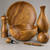 2"x2"x18" KD African Teak Wood Spindle Turning Blank