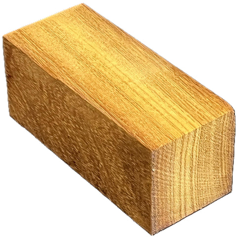 2"x2"x18" KD African Teak Wood Spindle Turning Blank