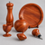 3"x3"x12" Macacauba Wood Spindle Turning Blank
