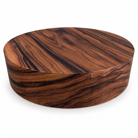 12"x2" KD Morado Wood Platter Turning Blank