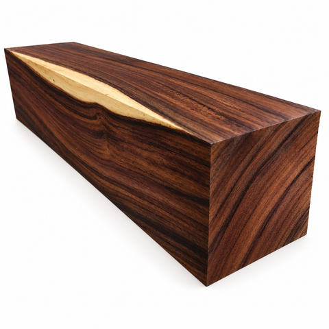 3"x3"x12" KD Morado Wood Spindle Turning Blank