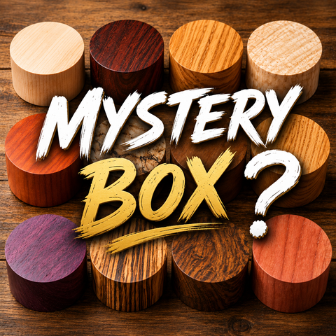 Mystery Box of Bowl Blanks $350+ dollar value and free shipping! All KD Exotics and Domestics Satisfaction Guranteed!