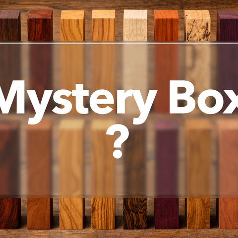 Mystery Box of Spindle Blanks $130+ dollar value! All KD Exotics and Domestics Satisfaction Guranteed!
