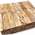 Olivewood turning blank stacks showing natural grain