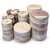 Kiln dried rainbow poplar round bowl turning blanks