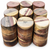 Kiln dried rainbow poplar round bowl turning blanks