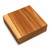 6"x6"x2" KD Red Elm Square Wood Bowl Turning Blank