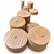 Ribbon Sapele round turning blanks