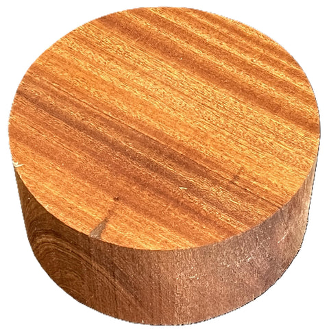 6"x3" KD Ribbon Sapele Wood Bowl Turning Blank