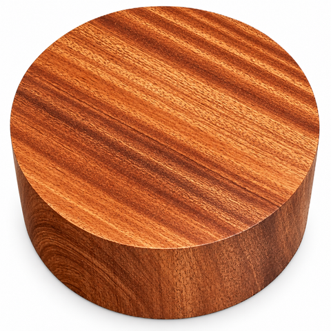 14"x2" KD Ribbon Sapele Wood Platter Turning Blank