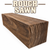 3"x3"x10" KD Black Walnut Wood Spindle Turning Blank (Rough Sawn)
